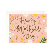 Peach Mother's Day Greeting Card